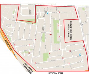Bracken Heights Map Advertising Boards Bracken Heights Map Advertising Boards